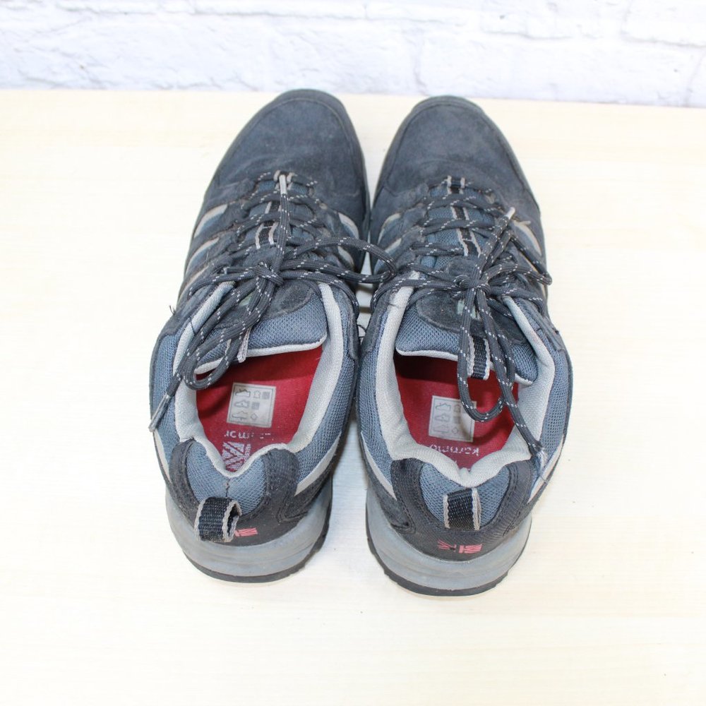 Karrimor Mount Low Black Suede Mesh Walking Hiking Sneakers Size 10.5 - Picture 6 of 9